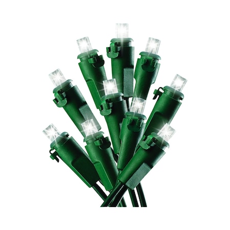 Celebrations Celebrations Blue LED Micro/5mm Warm White 100 ct String Christmas Lights 24.5 ft. 47979-71